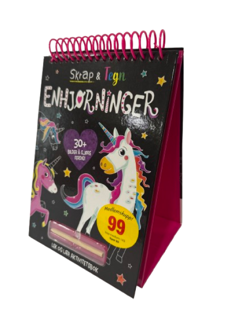 Interactive Scratch Art Books for Kids / Scratch & Discover Activity Books