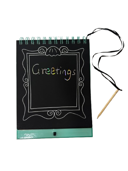 Interactive Scratch Art Books for Kids / Scratch & Discover Activity Books