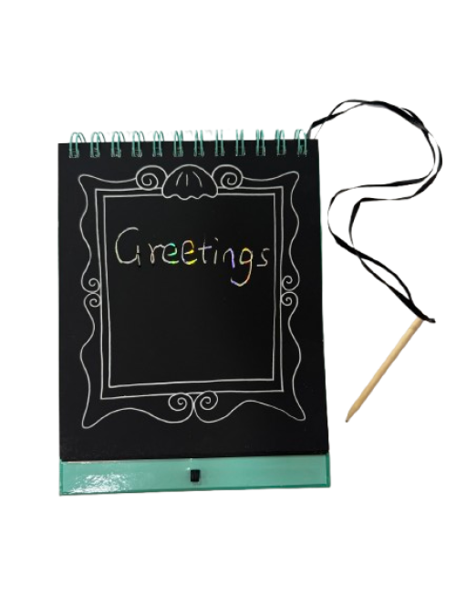 Interactive Scratch Art Books for Kids / Scratch & Discover Activity Books