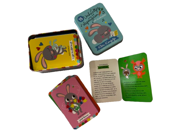 Enchanting Musical Tin Box & Card Set / Flash cards & tin box set